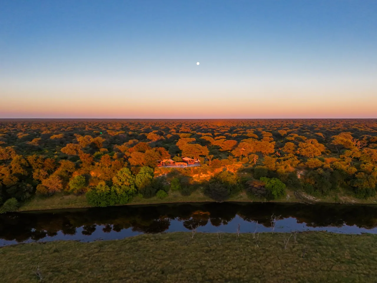 Naledi Camp Aerial Overview
